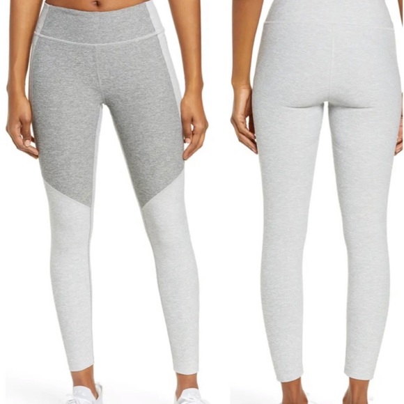 Outdoor Voices Pants - Outdoor Voices Warmup grey color block legging XL